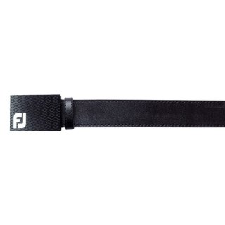 Pasek golfowy FootJoy skórzany, czarny