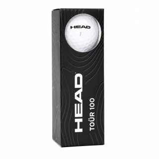 HEAD GOLF, piłki golfowe Head Tour No.100, kompresja 100, kolor biały, 12 sztuk