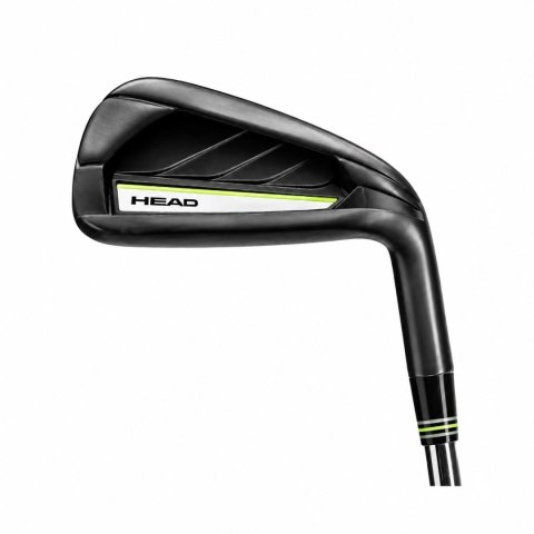 HEAD GOLF, zestaw 11 kijów do golfa na grafitowych szaftach z torbą, 12 elementów, golfista praworęczny