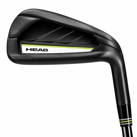HEAD GOLF, zestaw 11 kijów do golfa na stalowych szaftach z torbą, 12 elementów, golfista praworęczny