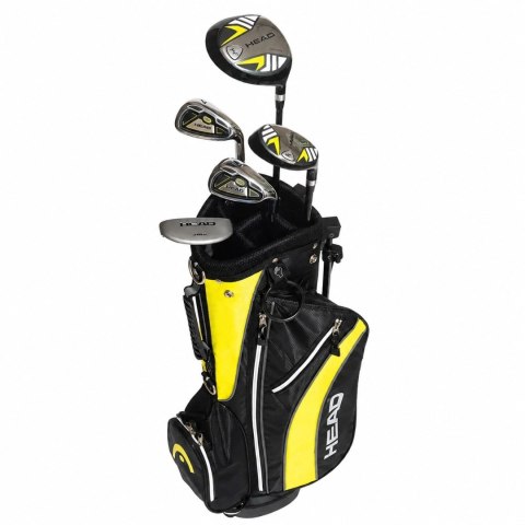 HEAD GOLF, zestaw kijów do golfa dla dzieci Junior 9-12 lat, gracz praworęczny