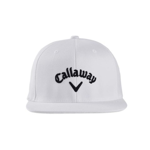 Callaway, czapka golfowa FLAT BILL (biała), płaski daszek Callaway, czapka golfowa FLAT BILL (biała), płaski daszek