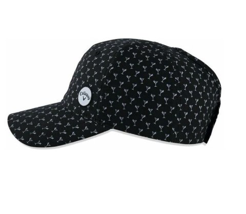 Callaway, czapka golfowa Ladies High Tail Tini Time Print, damska Callaway, czapka golfowa Ladies High Tail Tini Time Print, damska