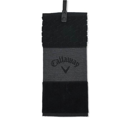 Callaway, ręcznik do kijów golfowych Tri-Fold (czarny, 40x53 cm) Callaway, ręcznik do kijów golfowych Tri-Fold (czarny, 40x53 cm)