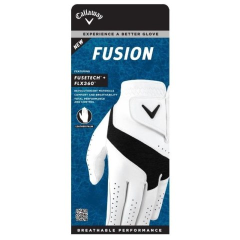 Callaway, rękawica golfowa FUSION 24 MLH (biała S.) Callaway, rękawica golfowa FUSION 24 MLH (biała S.)