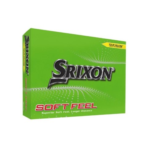 SRIXON, piłki golfowe Soft Feel (żółte, 12 szt) SRIXON, piłki golfowe Soft Feel (żółte, 12 szt)