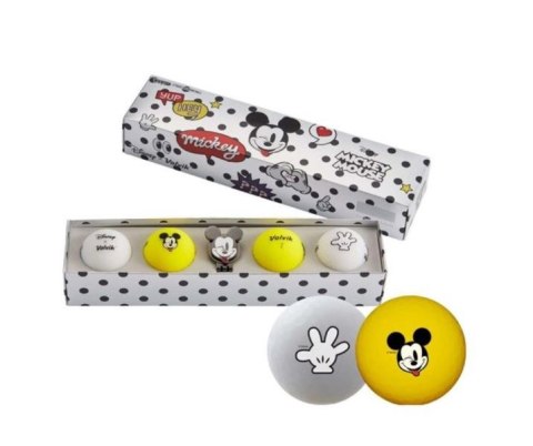 VOLVIK, piłki golfowe, zestaw prezentowy DISNEY MICKEY Pack VOLVIK, piłki golfowe, zestaw prezentowy DISNEY MICKEY Pack