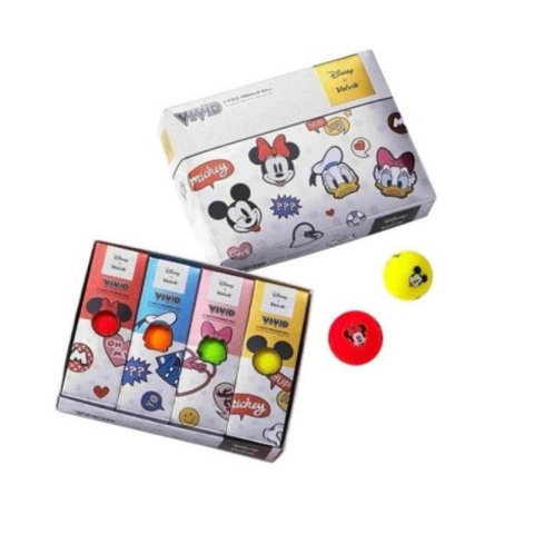 VOLVIK, piłki golfowe, zestaw prezentowy DISNEY Mickey and Friends Pack VOLVIK, piłki golfowe, zestaw prezentowy DISNEY Mickey and Friends Pack