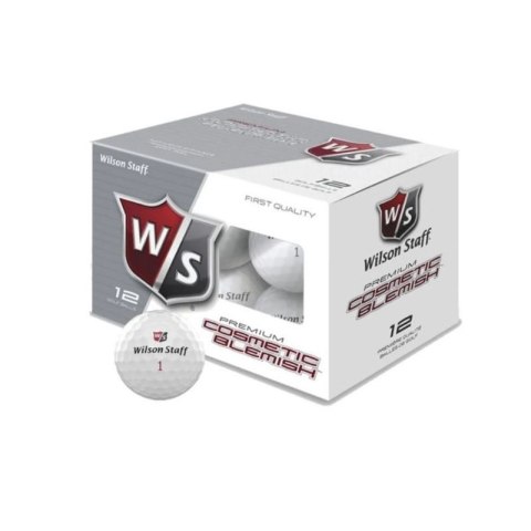 Wilson, piłki golfowe Premium Cosmetic Blemish, (białe, 12 szt.) Wilson, piłki golfowe Premium Cosmetic Blemish, (białe, 12 szt.)