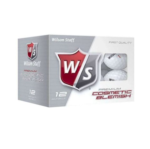 Wilson, piłki golfowe Premium Cosmetic Blemish, (białe, 12 szt.) Wilson, piłki golfowe Premium Cosmetic Blemish, (białe, 12 szt.)