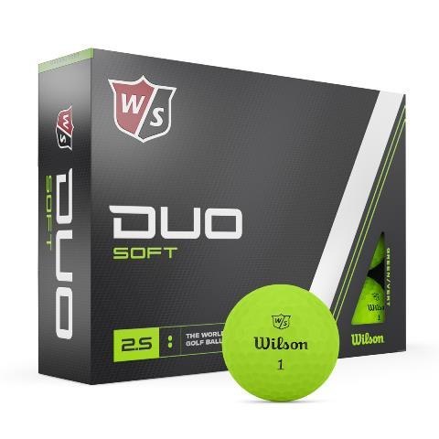 Wilson, piłki golfowe Duo Soft (zielony mat, 12 szt. ) Wilson, piłki golfowe Duo Soft (zielony mat, 12 szt. )