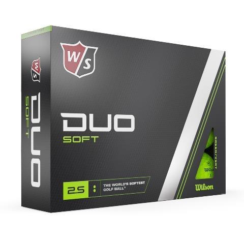 Wilson, piłki golfowe Duo Soft (zielony mat, 12 szt. ) Wilson, piłki golfowe Duo Soft (zielony mat, 12 szt. )