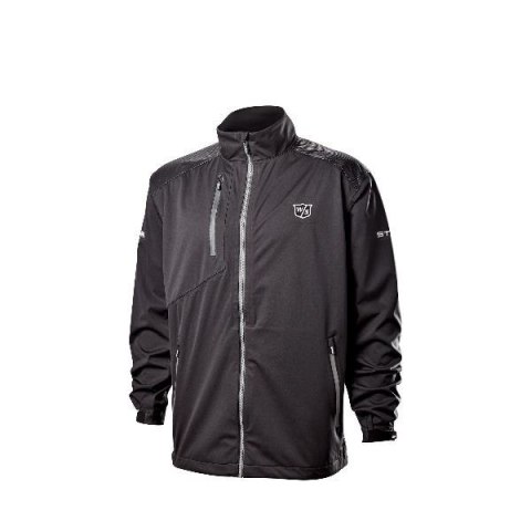 Wilson przeciwdeszczowa kurtka STAFF MODEL Rain Jacket (czarna, rozm. M) Wilson przeciwdeszczowa kurtka STAFF MODEL Rain Jacket (czarna, rozm. M)