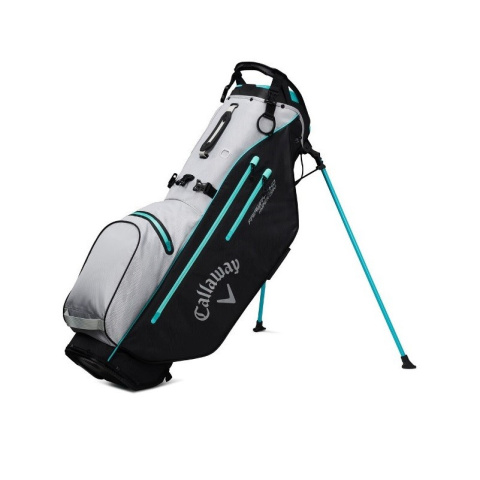 Callaway, torba golfowa Fairway C HD (z nóżkami) - srebrno-czarno-zielona Callaway, torba golfowa Fairway C HD (z nóżkami) - srebrno-czarno-zielona