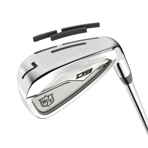 Wilson Staff zestaw kijów ironów do golfa D9 FORGED (stalowy shaft, stiff) 5-PW Wilson Staff zestaw kijów ironów do golfa D9 FORGED (stalowy shaft, stiff) 5-PW