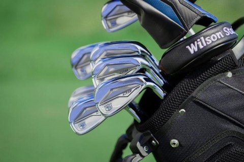 Wilson Staff zestaw kijów ironów do golfa D9 FORGED (stalowy shaft, stiff) 5-PW Wilson Staff zestaw kijów ironów do golfa D9 FORGED (stalowy shaft, stiff) 5-PW