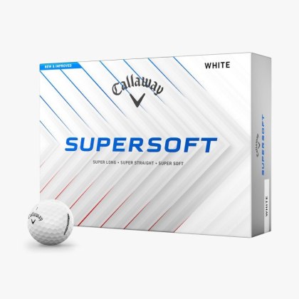 Callaway, piłki golfowe SUPERSOFT 2025 (białe, 12 szt)