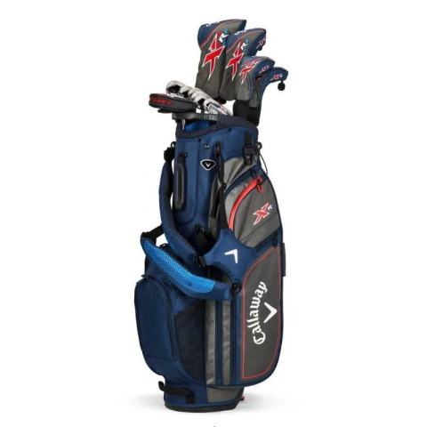 Callaway, zestaw kijów do golfa XR (12 kijów z torbą standbag/na nóżkach, szafty stalowe regular)