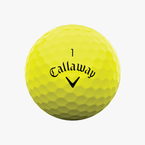 Callaway, piłki golfowe WARBIRD Distance Plus 2025 (żółte, 12 szt.) Callaway, piłki golfowe WARBIRD Distance Plus 2025 (żółte, 12 szt.)