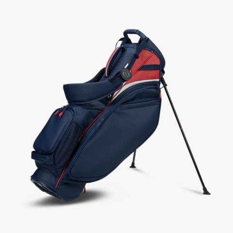 Ogio, torba golfowa Shadow (z nóżkami/standbag) - czerw-biało-czar, model 2025