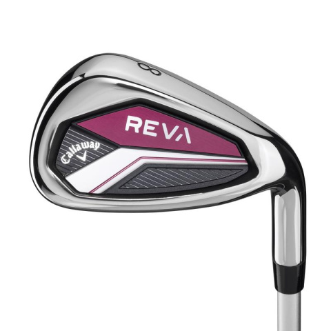 Callaway, zestaw kijów do golfa REVA EggPlant (damski, 10 kijów z torbą cartbag, grafit set) Callaway, zestaw kijów do golfa REVA EggPlant (damski, 10 kijów z torbą cartbag, grafit set)